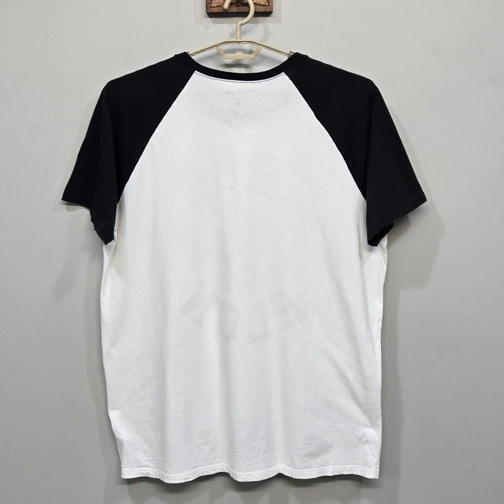 True Religion Graphic T-Shirt Big & Tall XXXL Raglan Baseball Tee Panther Logo‎